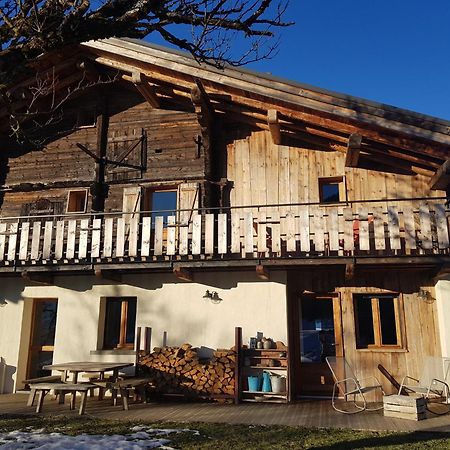 Aux Fermes De La Croix, Maison D'Hotes, Spa Hauteluce Exterior foto