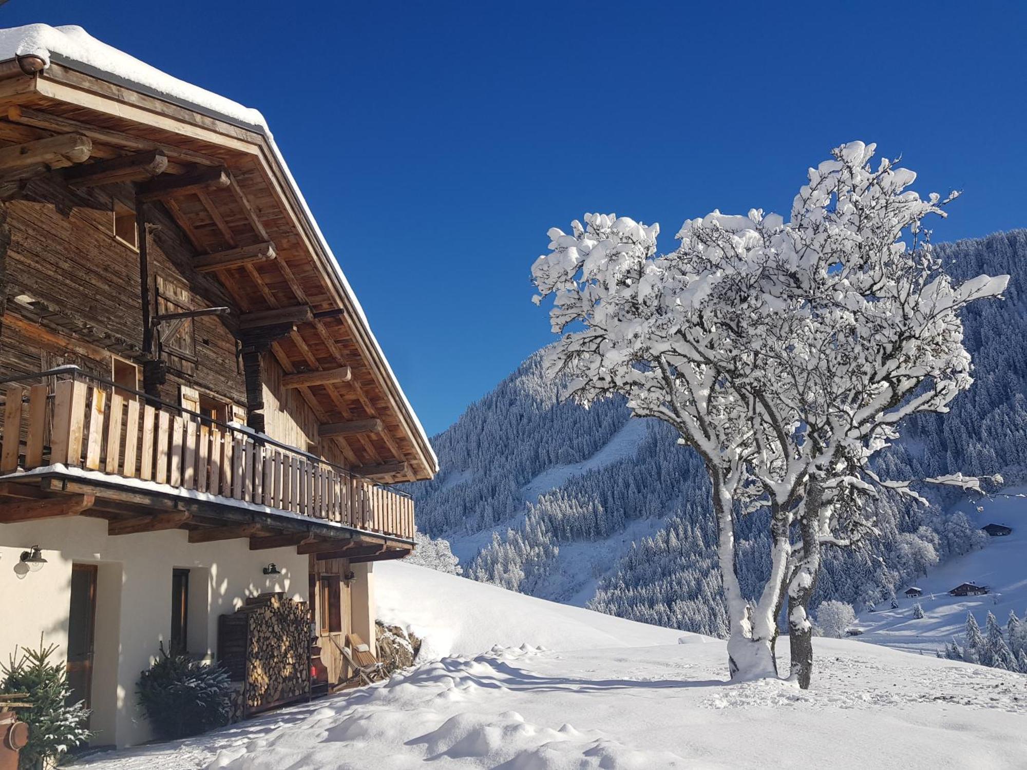 Aux Fermes De La Croix, Maison D'Hotes, Spa Hauteluce Exterior foto